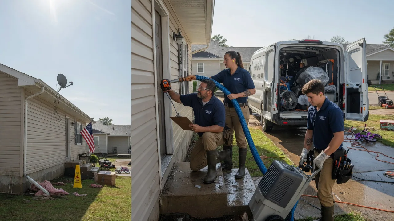 Ceiling Water Damage Restoration in Oakley, UT near me